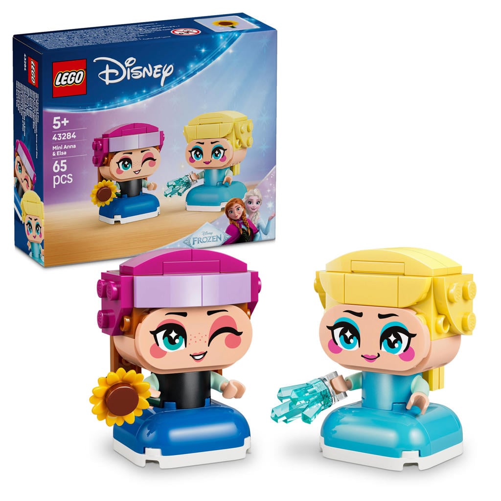 LEGO Disney Mini Anna en Elsa Bouwbaar Speelgoed 43284