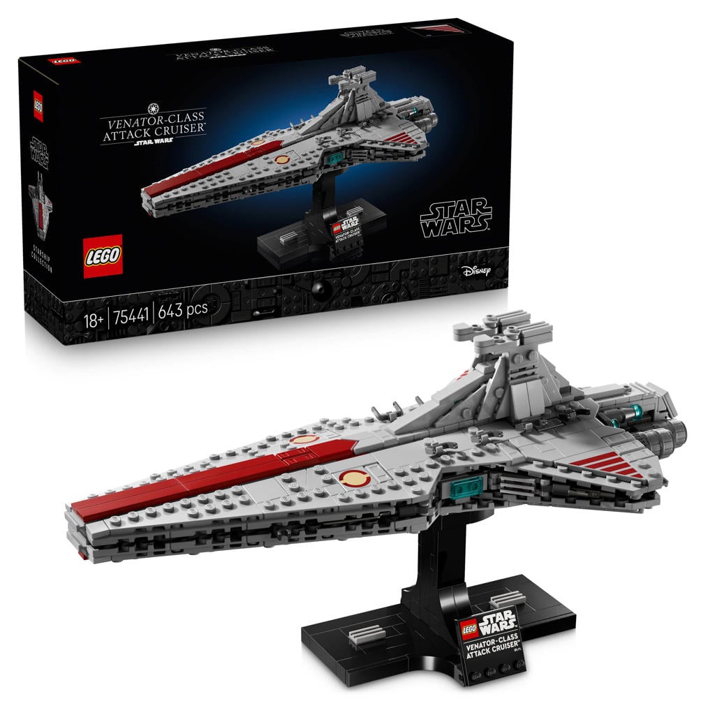 LEGO Star Wars Venator-Class Attack Cruiser Bouwpakket voor Volwassenen 75441