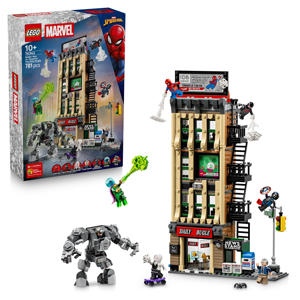 Spider-Man vs. Mysterio: de Daily Bugle Bouwpakket 76342 