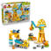 LEGO DUPLO 3-in-1 Bouwplaats en Voertuigen Speelgoed 10476