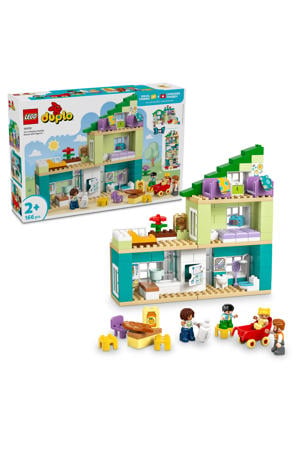 Town 3-in-1 Modern Woonhuis met Figuren Educatief Speelgoed 10470