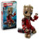 LEGO Marvel Groot in Ravager Jumpsuit Bouwbaar Speelgoed 76341