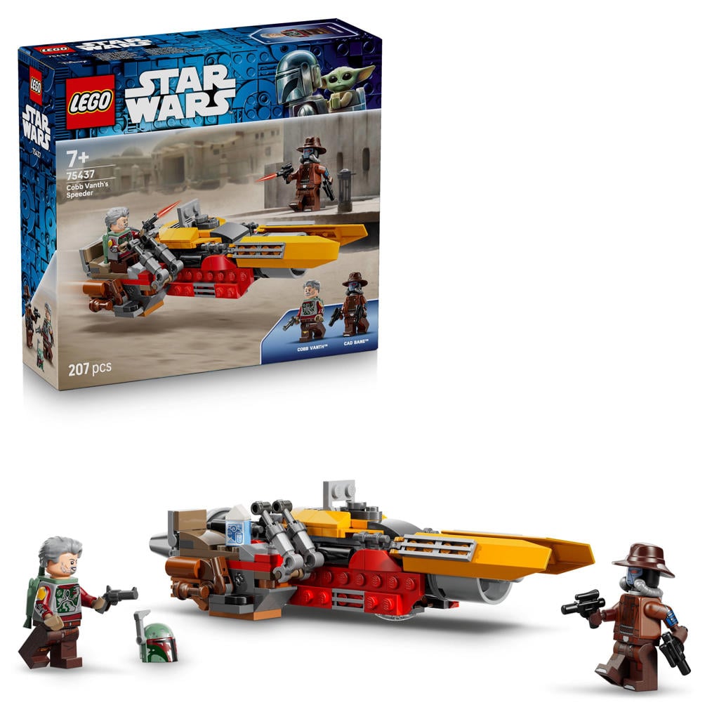 LEGO Star Wars Cobb Vanths Speeder Voertuig Bouwpakket 75437