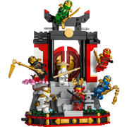 thumbnail: LEGO Ninjago 15-jarig jubileum: Display met ninjapersonages 71866