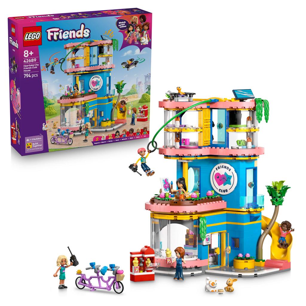 LEGO Friends Heartlake City Clubhuis Huis Speelgoed voor Kinderen 42689