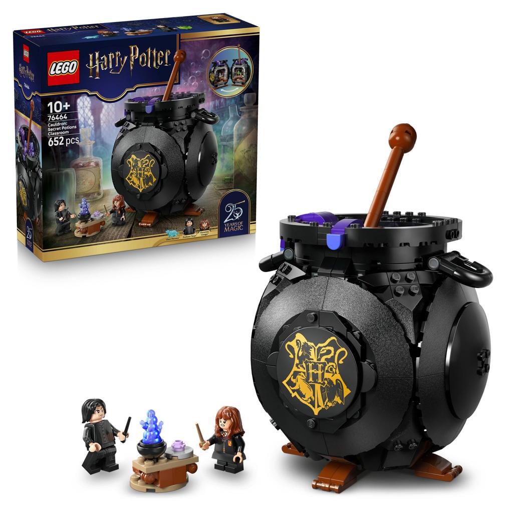 LEGO Harry Potter Ketel met Geheim Toverdrankenklaslokaal Bouwpakket 76464
