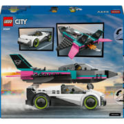 thumbnail: LEGO City Straalvliegtuig vs. sportauto 60489