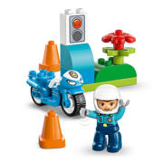thumbnail: LEGO DUPLO Town Blauwe Politiemotor Speelgoed voor Kinderen 10471