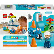 thumbnail: LEGO DUPLO Town Blauwe Politiemotor Speelgoed voor Kinderen 10471