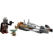 thumbnail: LEGO Star Wars De Mandalorian en Grogu's Speederbike Set 75436