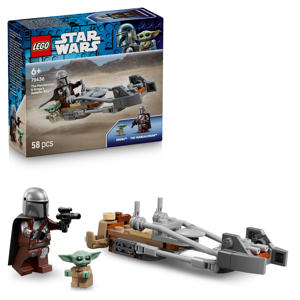 De Mandalorian en Grogu's Speederbike Set 75436 