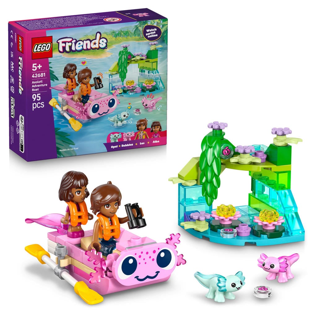 LEGO Friends Axolotlavontuur Dieren Speelgoed voor Kinderen 42681