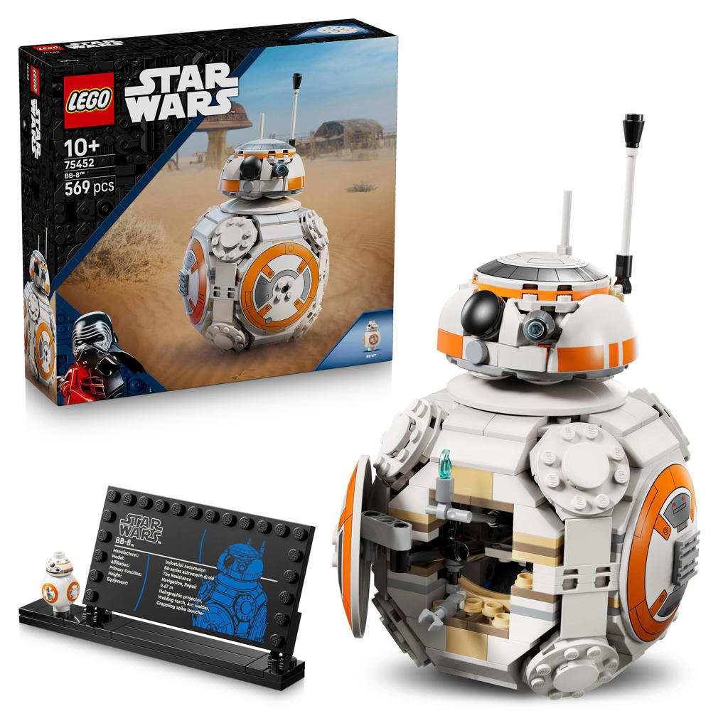 LEGO Star Wars BB-8 Astromech Droid Bouwpakket en Decoratie 75452