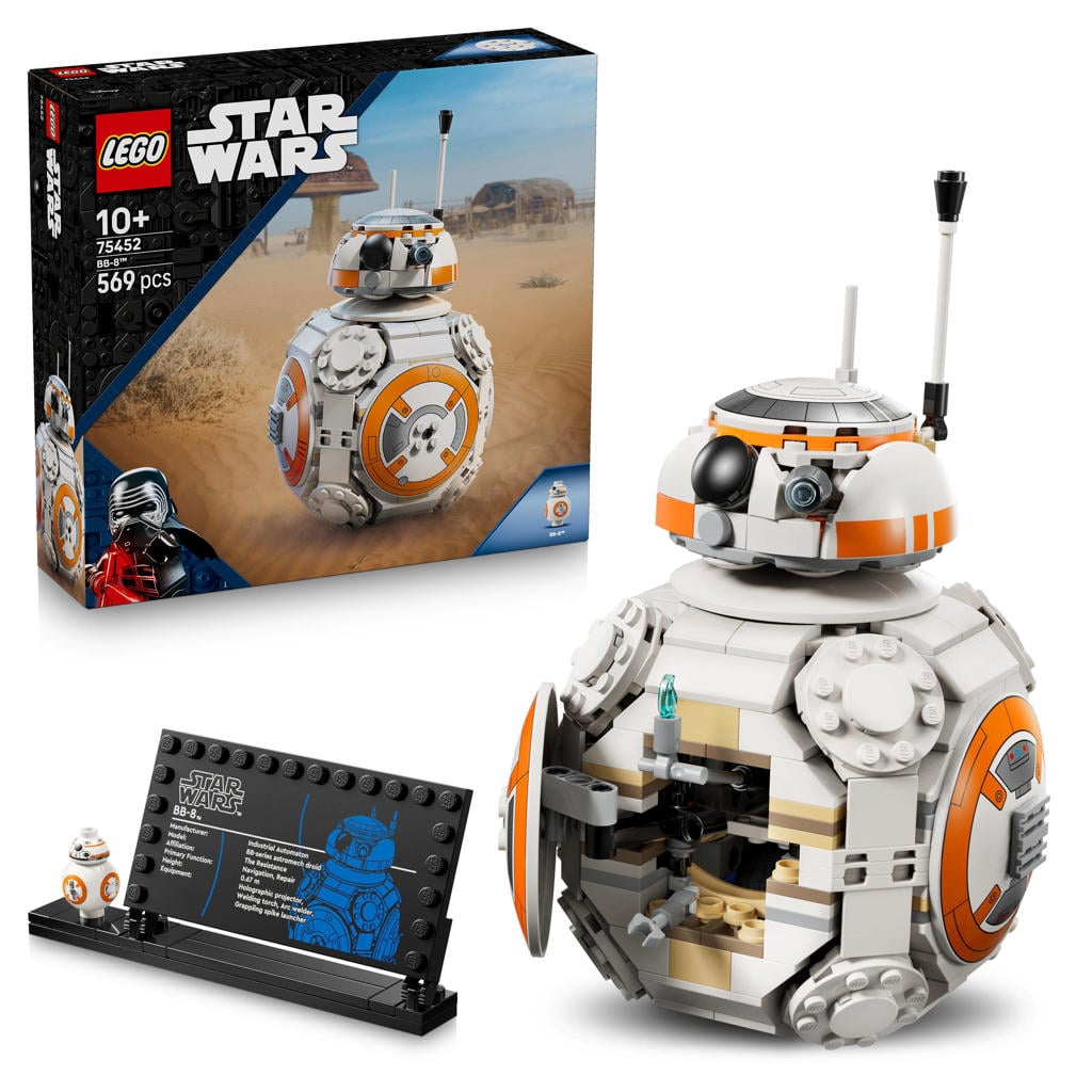 LEGO Star Wars BB-8 Astromech Droid Bouwpakket en Decoratie 75452