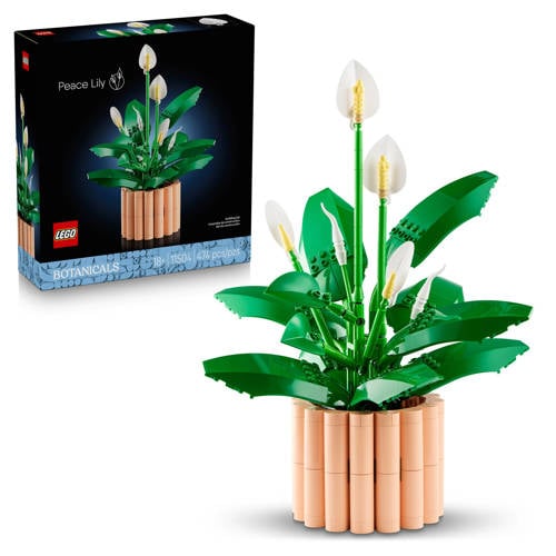 Wehkamp LEGO Botanical Collection Lepelplant Bloemen Decoratie Bouwpakket 11504 aanbieding