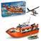 LEGO City Kustwacht reddingsboot met helikopter 60504