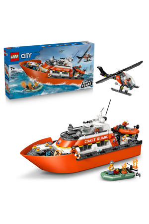 Kustwacht reddingsboot met helikopter 60504