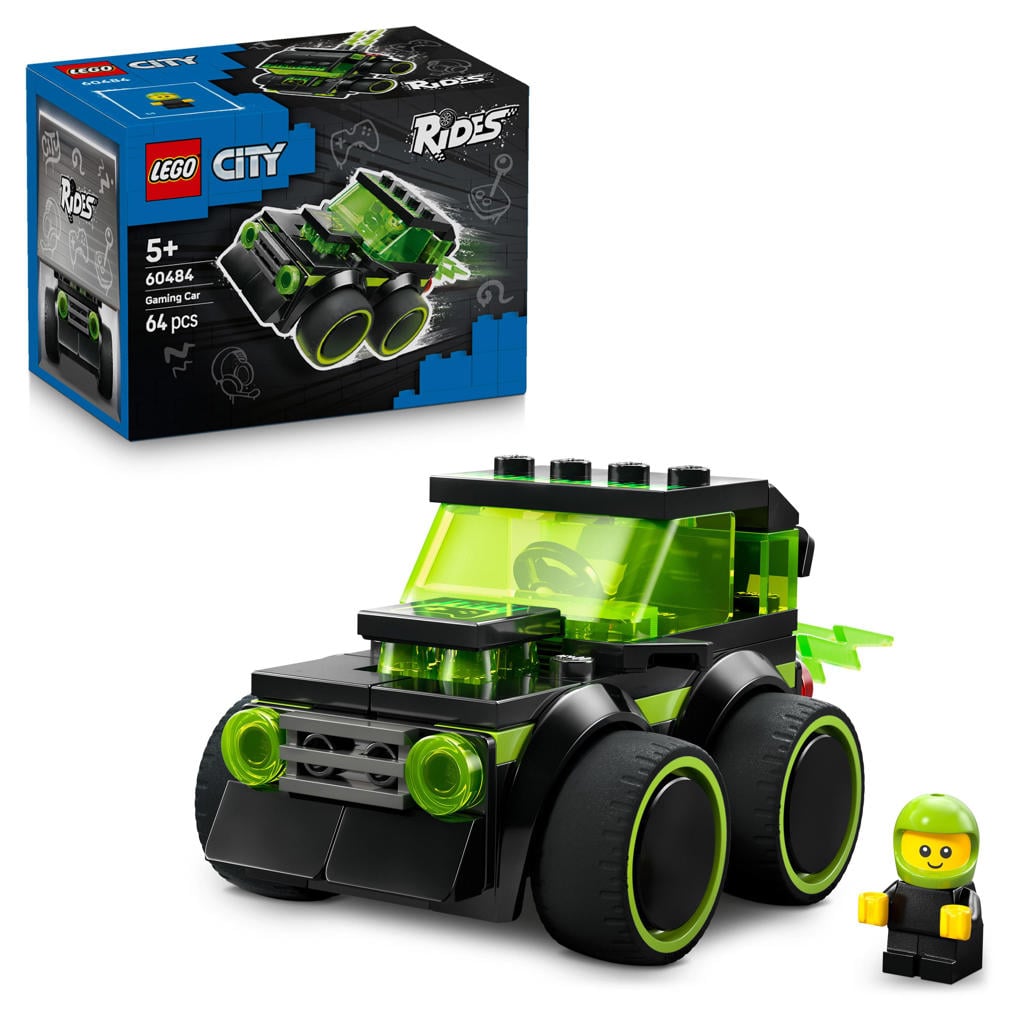 LEGO City Voertuigen – Gaming raceauto 60484