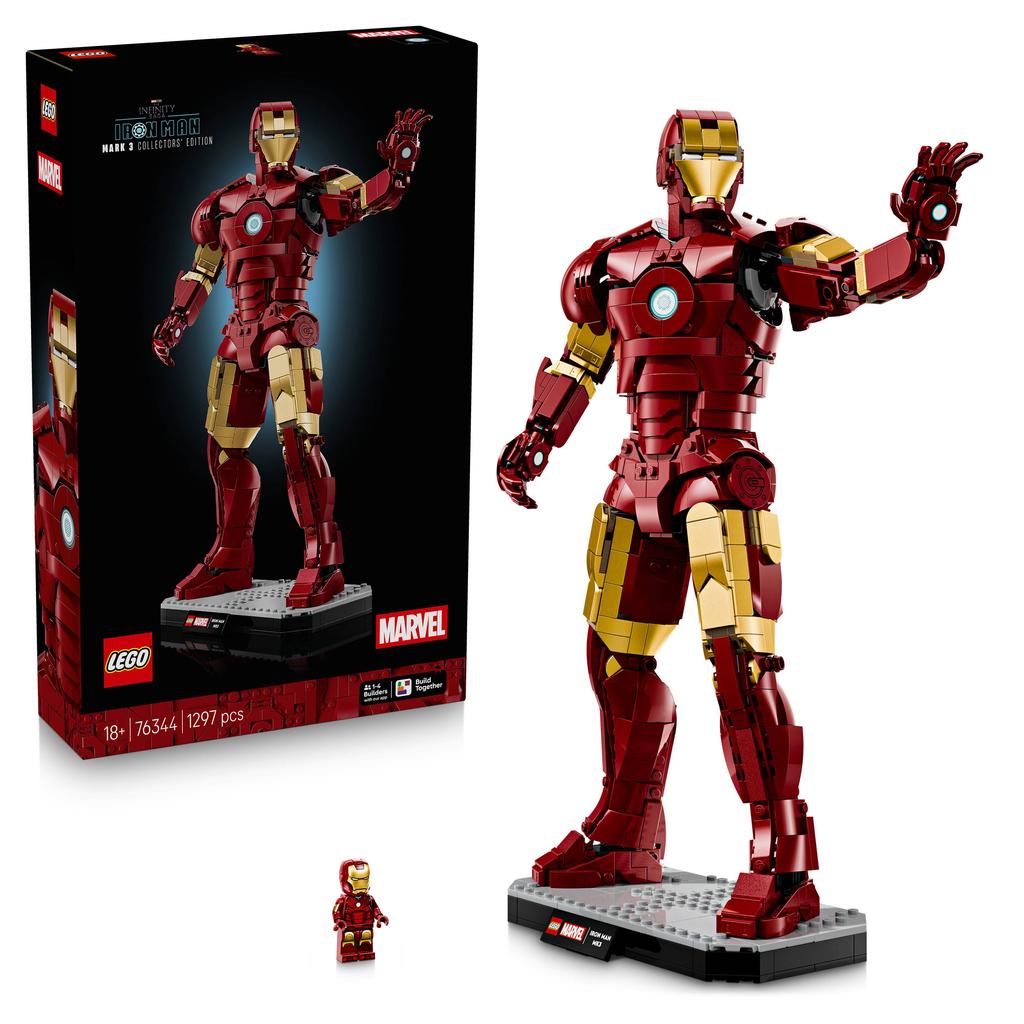 LEGO Marvel Iron Man Mark 3 – Verzameleditie Bouwpakket 76344