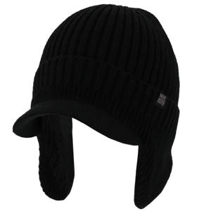 gebreide thermo pet zwart