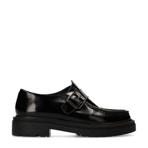 leren loafers zwart