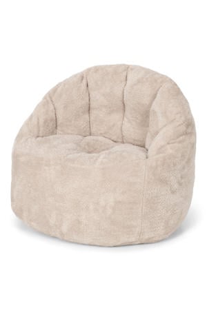 Kids chair soft beige