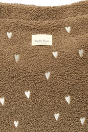 thumbnail: Studio Noos luiertas Teddy Hearts Diaper Bag bruin