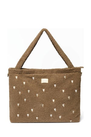 luiertas Teddy Hearts Diaper Bag bruin