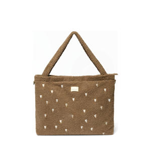 luiertas Teddy Hearts Diaper Bag bruin