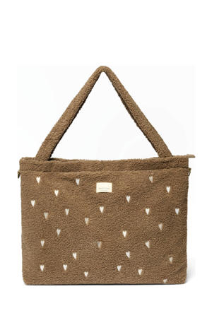 luiertas Teddy Hearts Diaper Bag bruin