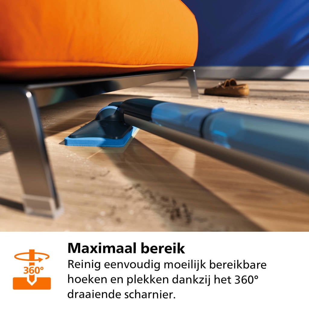 iDOO Draadloze elektrische dweil, spraymop met dubbele motor, met afneembare watertank en koplamp, stille oplaadbare harde vloerreiniger voor tegels, hardhout, laminaat, vinyl met 4 pads, Grijs