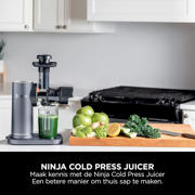 thumbnail: Ninja  NeverGlog Cold Press Juicer met anti-verstoppingsfilter - JC151EU