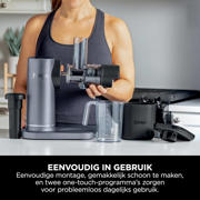 thumbnail: Ninja  NeverGlog Cold Press Juicer met anti-verstoppingsfilter - JC151EU
