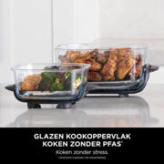 thumbnail: Ninja  CRISPi 4-in-1 Airfryer met glazen vershoudschalen - Antraciet - FN101EUGY