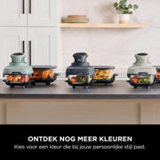thumbnail: Ninja  CRISPi 4-in-1 Airfryer met glazen vershoudschalen - Antraciet - FN101EUGY