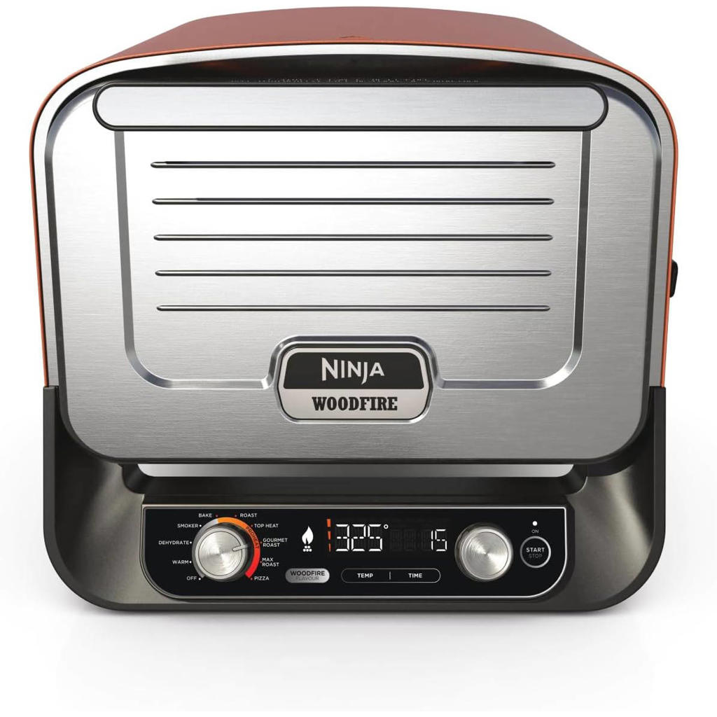 Ninja Woodfire-buitenoven, pizzamaker en BBQ-rookoven
