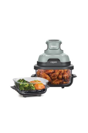 CRISPi 4-in-1 Airfryer met glazen vershoudschalen - Groen - FN101EUSG