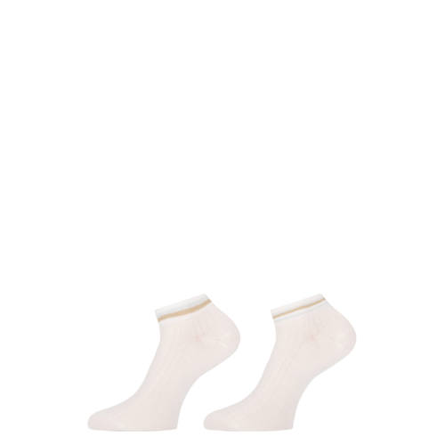 Marcmarcs sneakersokken Felice - set van 2 ecru/beige afbeelding