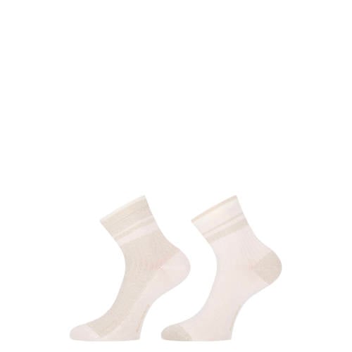 Marcmarcs sokken Venna met glitters - set van 2 ecru/goudkleurig afbeelding