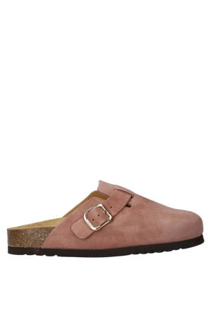 Fae suède clogs oudroze