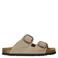 Scholl Noelle suède slippers taupe