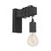 EGLO Townshend Wandlamp - E27 - Hout|Staal - Zwart