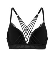 thumbnail: Hunkemöller voorgevormde push-up bh Sabrina zwart