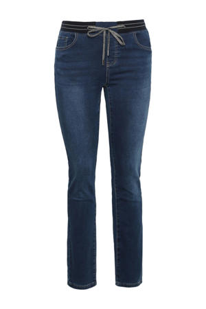 skinny jeans dark blue denim