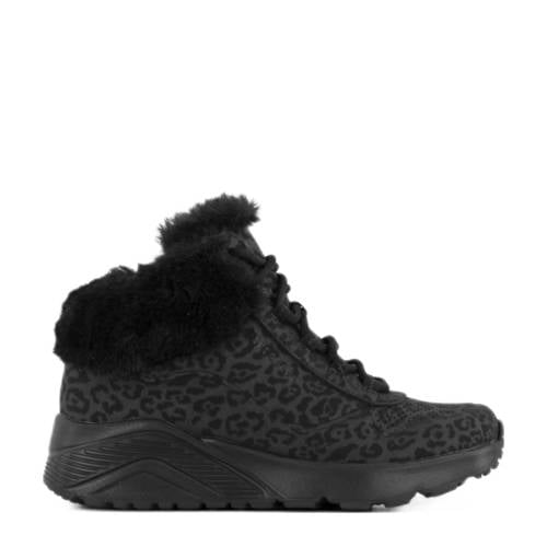 Skechers gevoerde sneakers zwart afbeelding