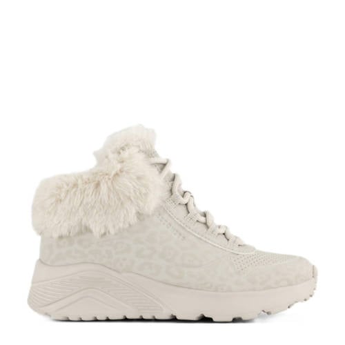 Skechers gevoerde sneakers ecru afbeelding