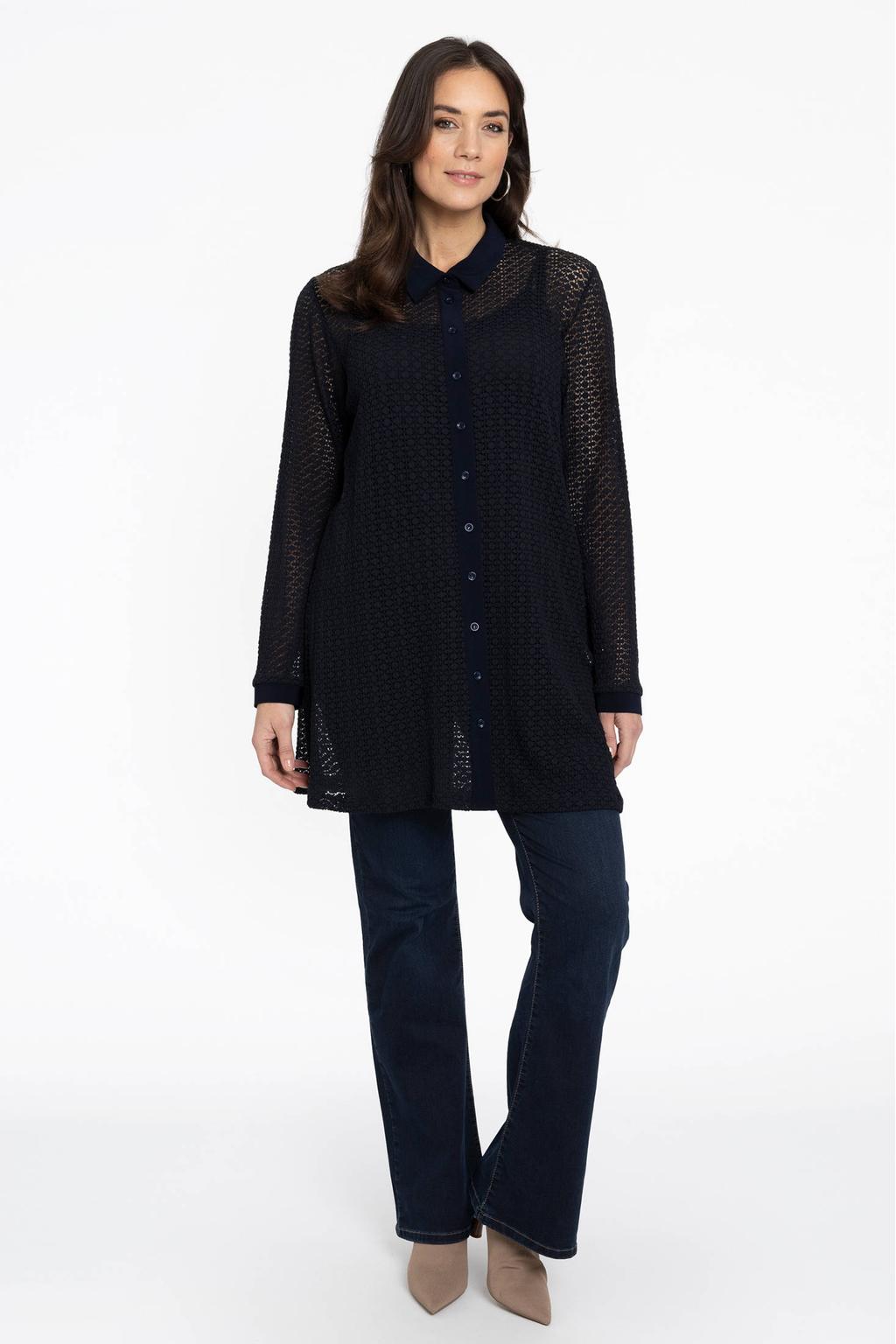 YOEK tuniek donkerblauw