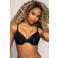 After Eden D-cup & up voorgevormde T-shirt-bh met beugel zwart