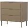 WOOOD WOOOD Gunnar Ladekast - Grenen - Matzwart - 93x94x52