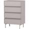 WOOOD WOOOD Tours Ladekast 4 Lades - Melamine/ MDF - Zand - 102x70x42